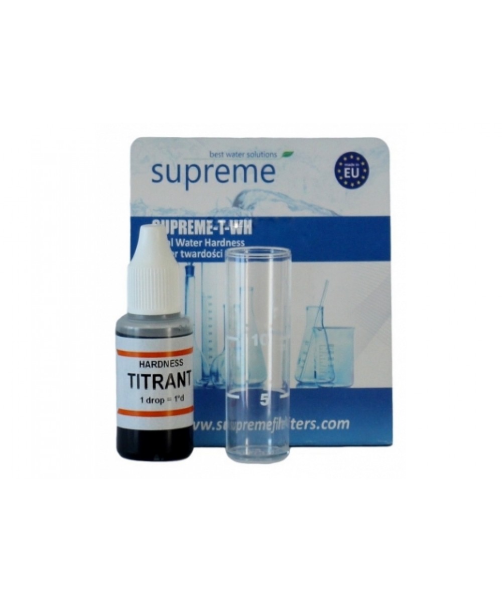 Tester pentru masurarea duritatii apei 15ml  
