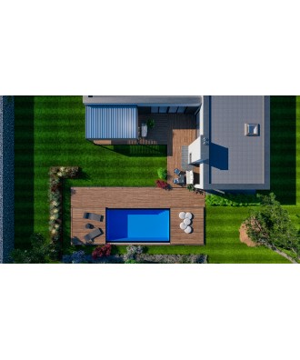Acoperire cu constructie BERGEN 3.42m х 6.42m | Albixon