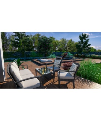 Acoperire cu constructie BERGEN 3.42m х 6.42m | Albixon