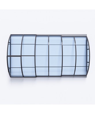 Acoperire cu constructie KLASIK CLEAR B 4.15m х 8.50m | Albixon