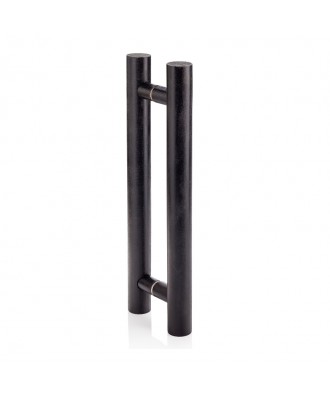 Maner din lemn pentru usa sauna model Black 
