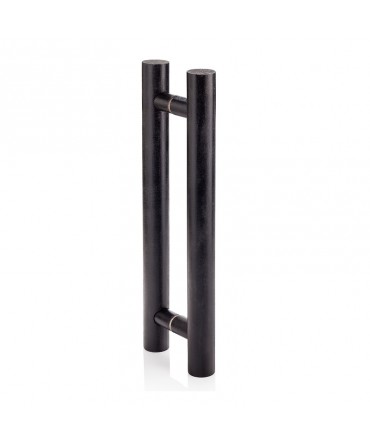 Maner din lemn pentru usa sauna model Black 