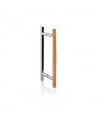 Maner usa pentru sauna Metal-lemn 
