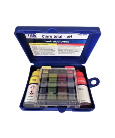 Reactivi set cu testere pH clor si brom 