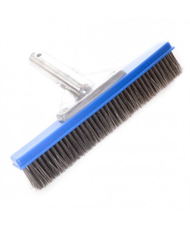 Perie dreapta - 25 cm cu perii otel inoxidabil si maner aluminiu | Pool Point