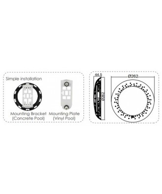 Proiector plat LED E-Lumen 12V - 20W | Emaux