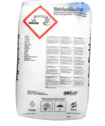 Granule pentru reducerea pH 25kg | Grillo 