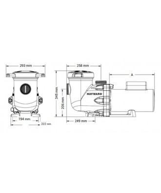 Pompa pentru piscina model Tristar | Hayward