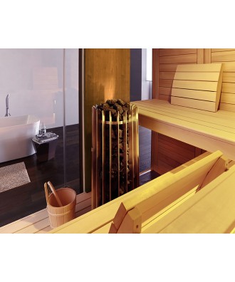 Banca sauna control extern 10.5kW model ROCHER | Helo