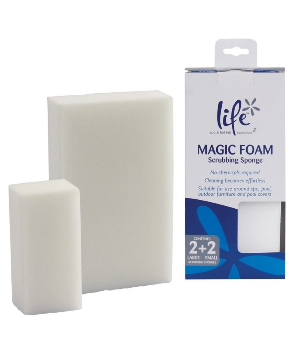 Burete pentru curatarea piscinei si cada hidromasaj Magic Foam | Life