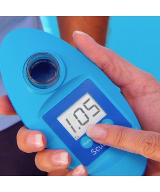 Tester electronic cu tablete 5in1 pentru masurarea valorii clor pH alcalinitate acid cianuric si brom Scuba II | Lovibond