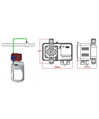 Pompa dozatoare ME1-CA analog cu setari manuale | Microdos