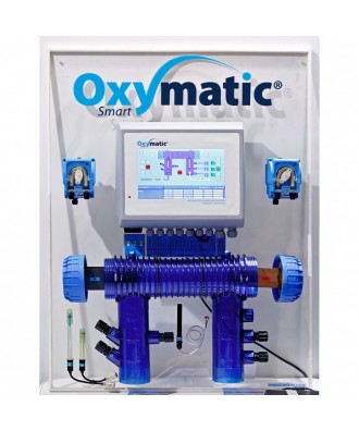 Sistem pentru hidroliza pentru piscina cu volum pana la 80m3 model Oxymatic Smart Plus 80 | Microdos