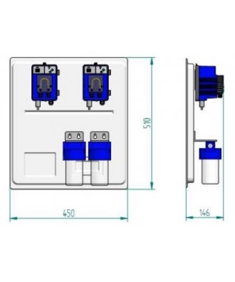 Sistem dozator model Speedy Family 1 | Microdos