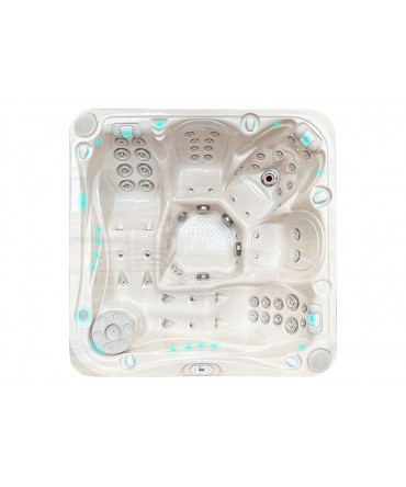 Cada hidromasaj pentru montaj extern model Delight | Passion Spas
