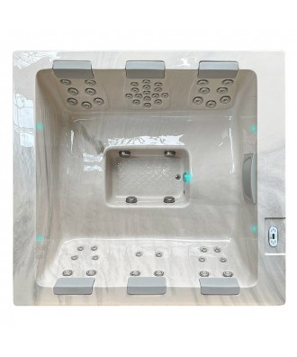 Cada hidromasaj pentru montaj extern model Serene 6 | Passion Spas
