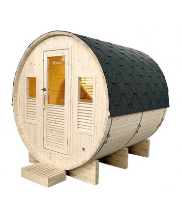 Sauna finlandeza tip Butoi model Omega pentru 6 persoane 
