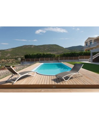 Piscina ingropata din fibra de sticla model GOLF