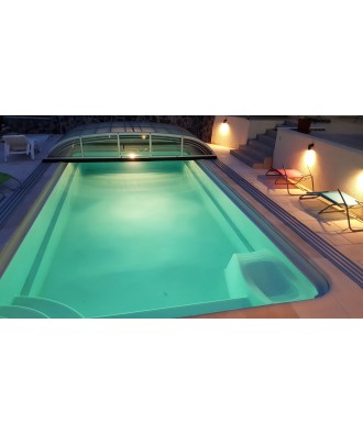 Piscina ingropata din fibra de sticla model DELTA 