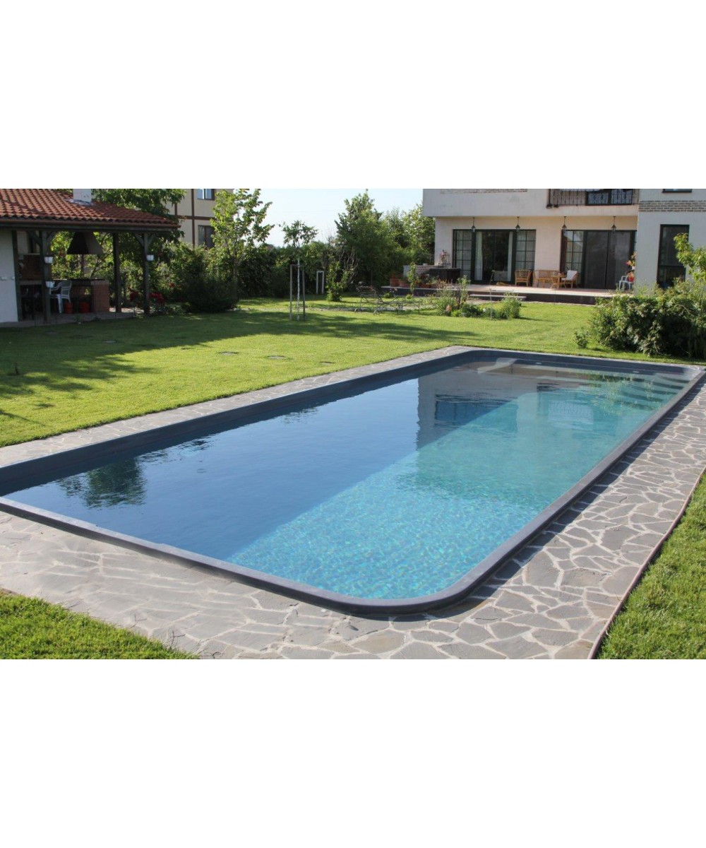 Piscina ingropata din fibra de sticla model DELTA 