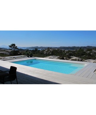 Piscina ingropata din fibra de sticla model MARINA 