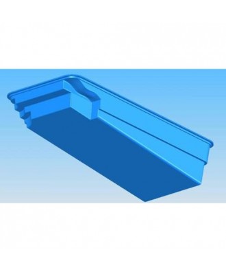Piscina ingropata din fibra de sticla model MARINA 