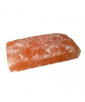 Caramida sare de Himalaya parte frontala naturala 20х10х5cm | Spa Point