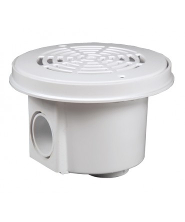 Sifon pardoseala pentru piscina beton - rotund model Lux | Hayward