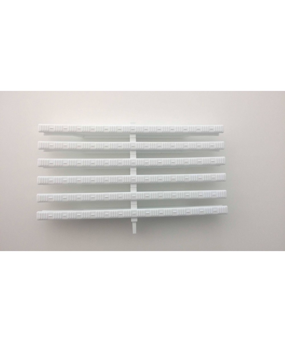 Gratar pentru piscina cu revarsare - flexibil alb | Pool Point