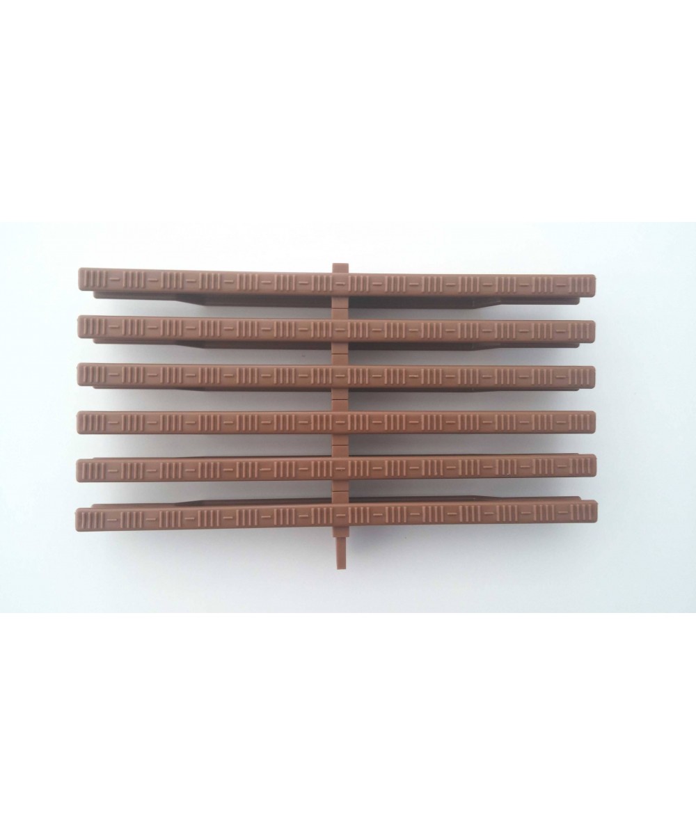 Gratar pentru piscina cu revarsare - flexibil maro deschis 242mm | Pool Point