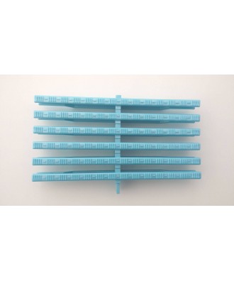 Gratar pentru piscina cu revarsare - flexibil albastru perlat 242mm | Pool Point