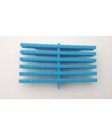 Gratar pentru piscina cu revarsare - flexibil albastru 242mm | Pool Point