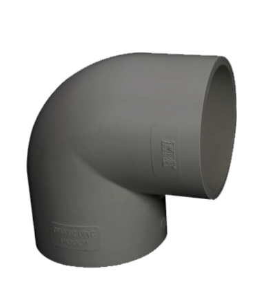 Cot din material PVC 90°