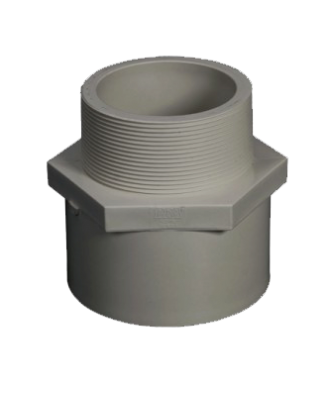 Niplu PVC cu filet extern