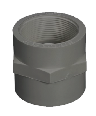 Niplu PVC cu filet intern