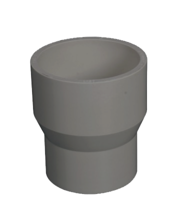 Mufa reductie PVC
