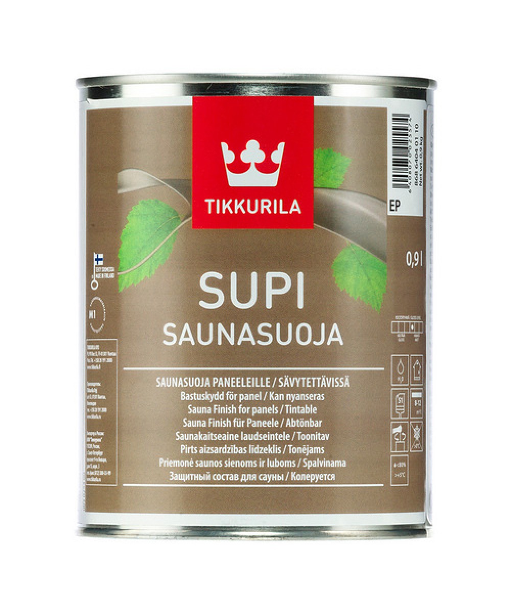 Preparat pentru protectiamaterialului lemnos pentru sauna |  Tikkurila