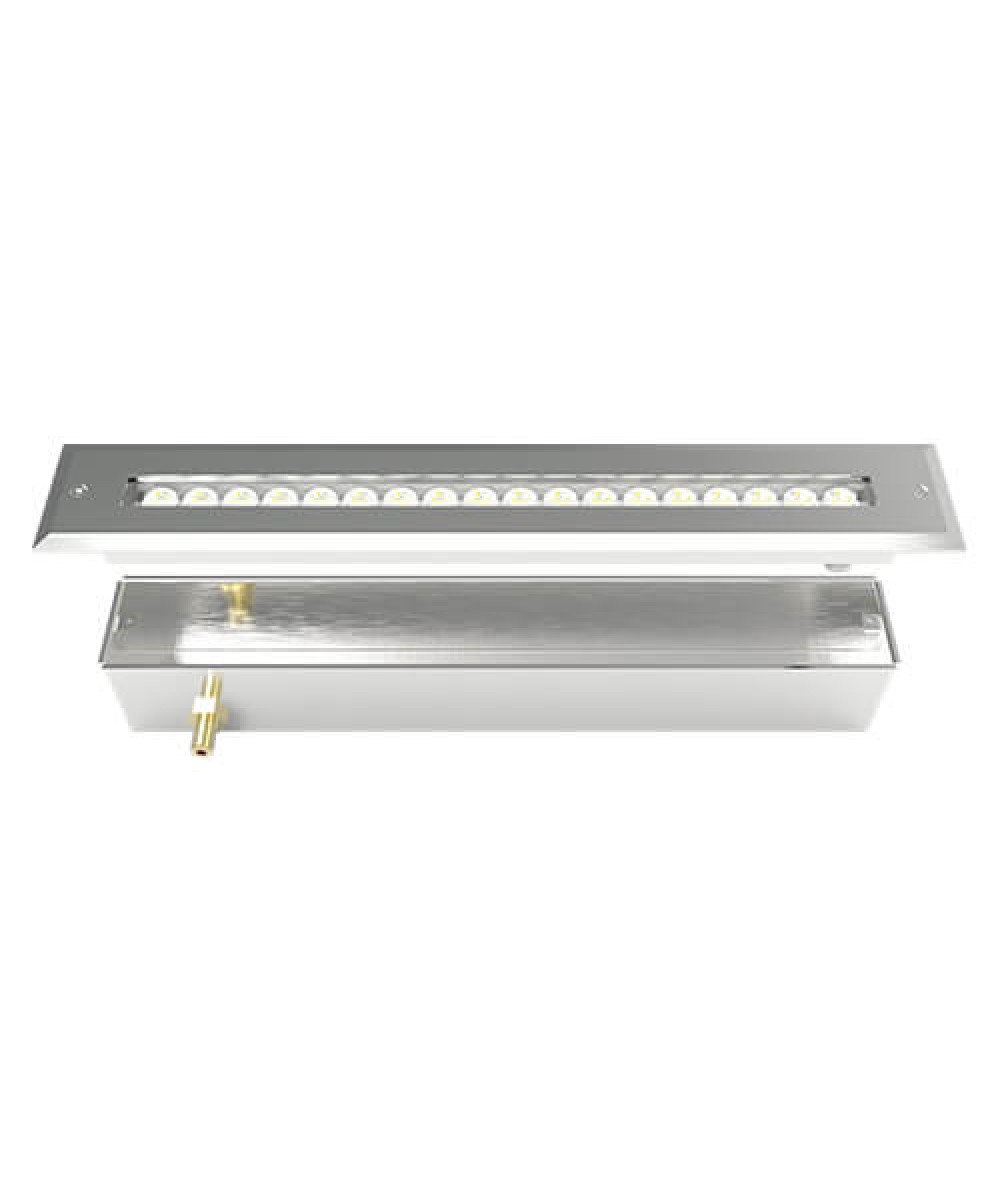 Proiector acvatic LED din otel inoxidabil 18 LED diode | Pool Point