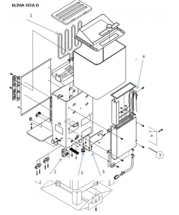 Piese schimb soba sauna model KLIMAVITA D | Helo